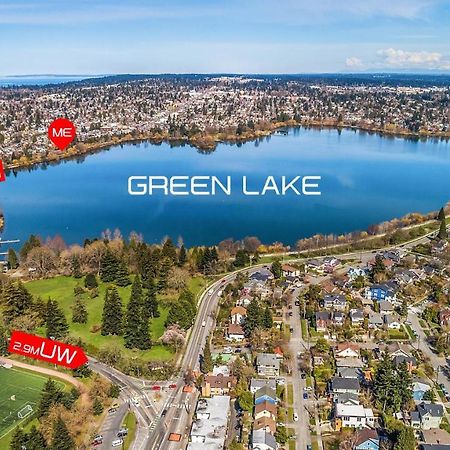 Green Lake 1St Line Home A With Central Air Conditioners Сиатъл Екстериор снимка